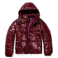Lani High Shine Hooded Puffer Jacket
