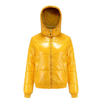 Lani High Shine Hooded Puffer Jacket