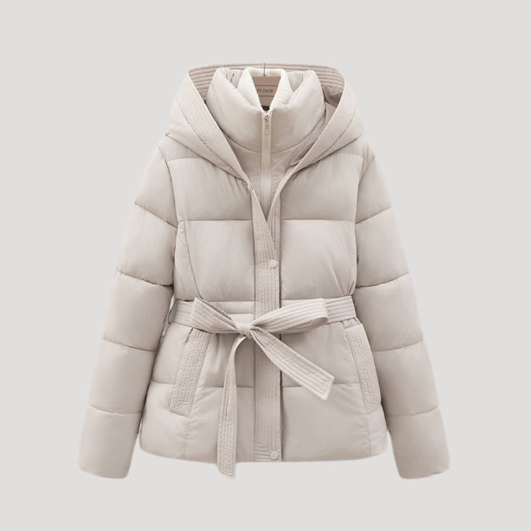 Persephone Belted Hooded Puffer Jacket_1