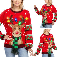Awhina LED Light Up Christmas Sweater