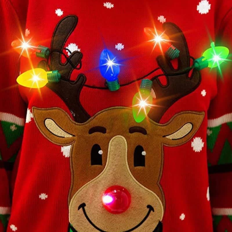 Awhina LED Light Up Christmas Sweater