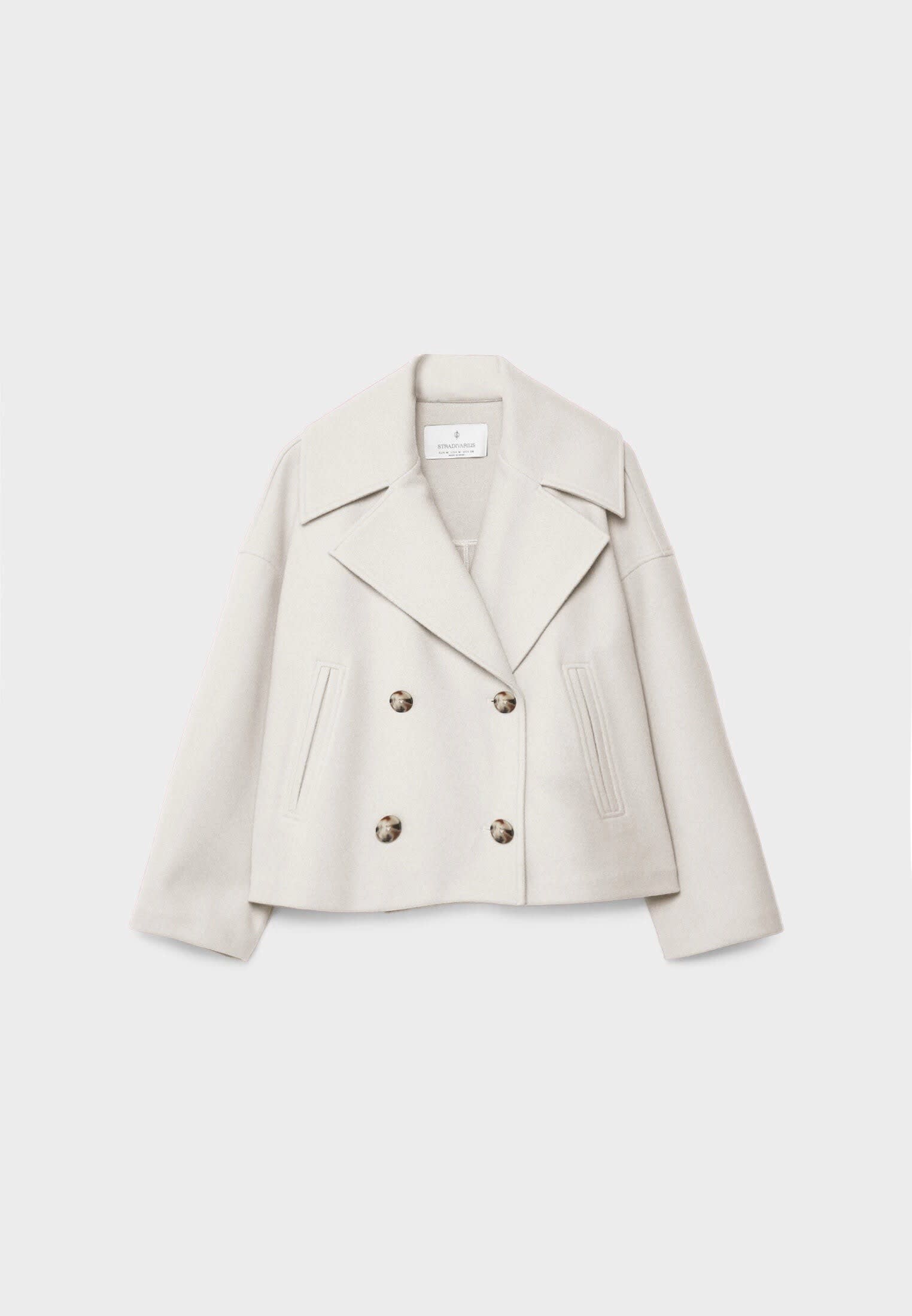 Anais Cropped Double Breasted Jacket