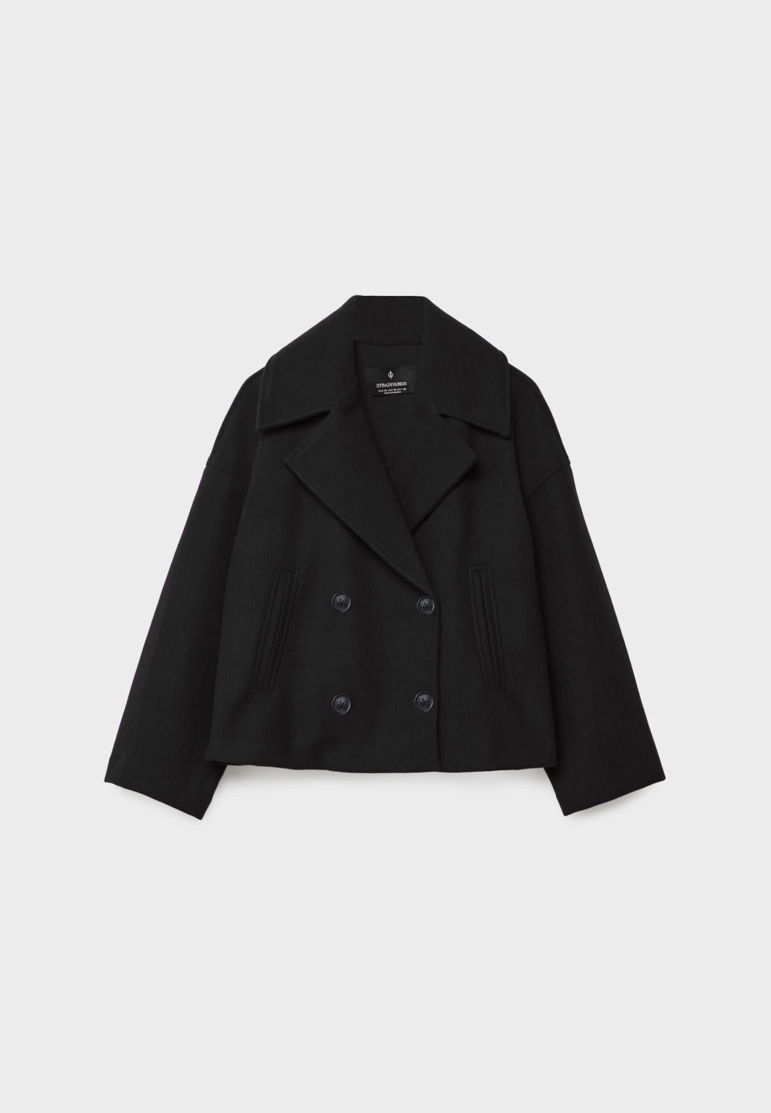 Anais Cropped Double Breasted Jacket