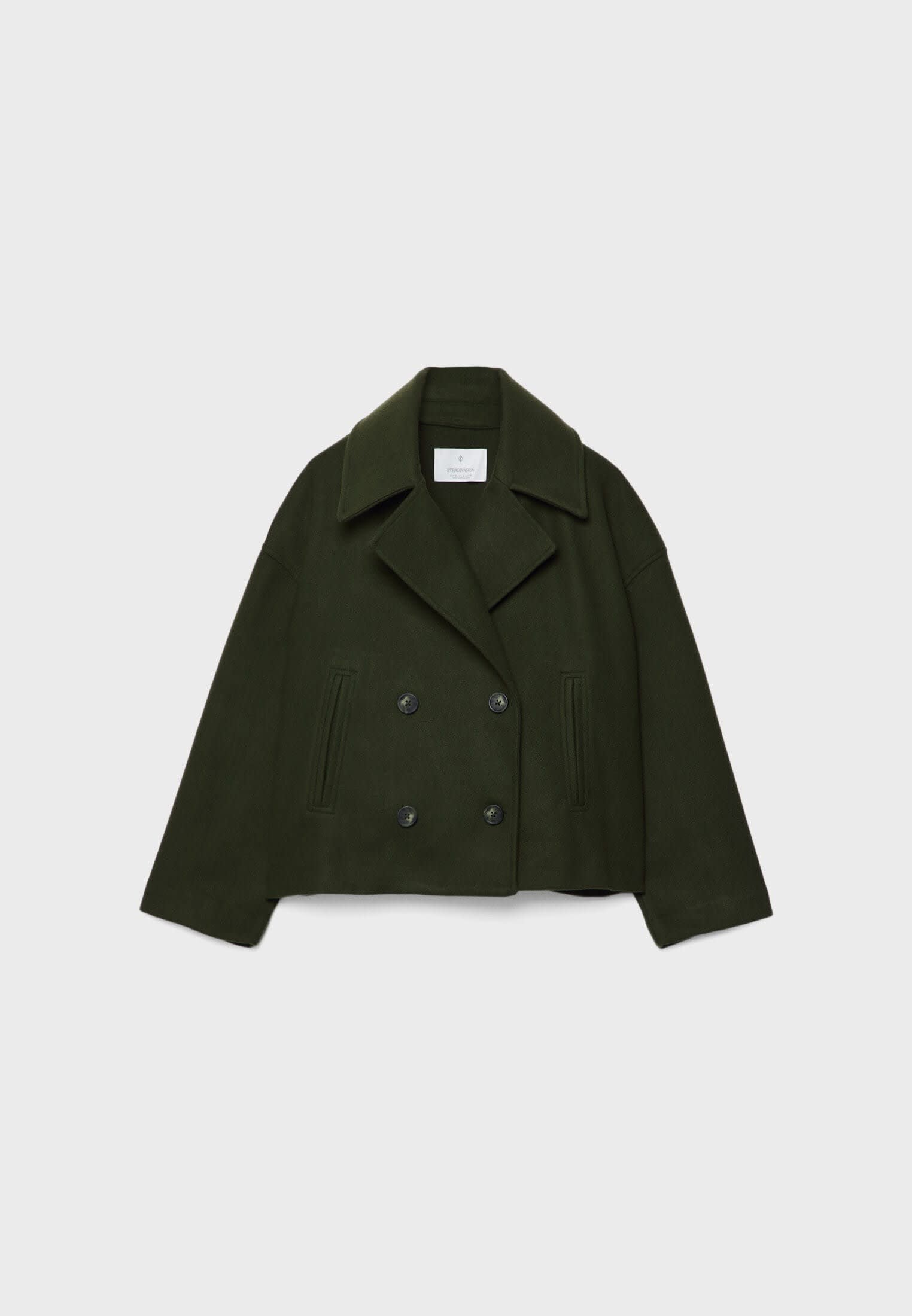 Anais Cropped Double Breasted Jacket