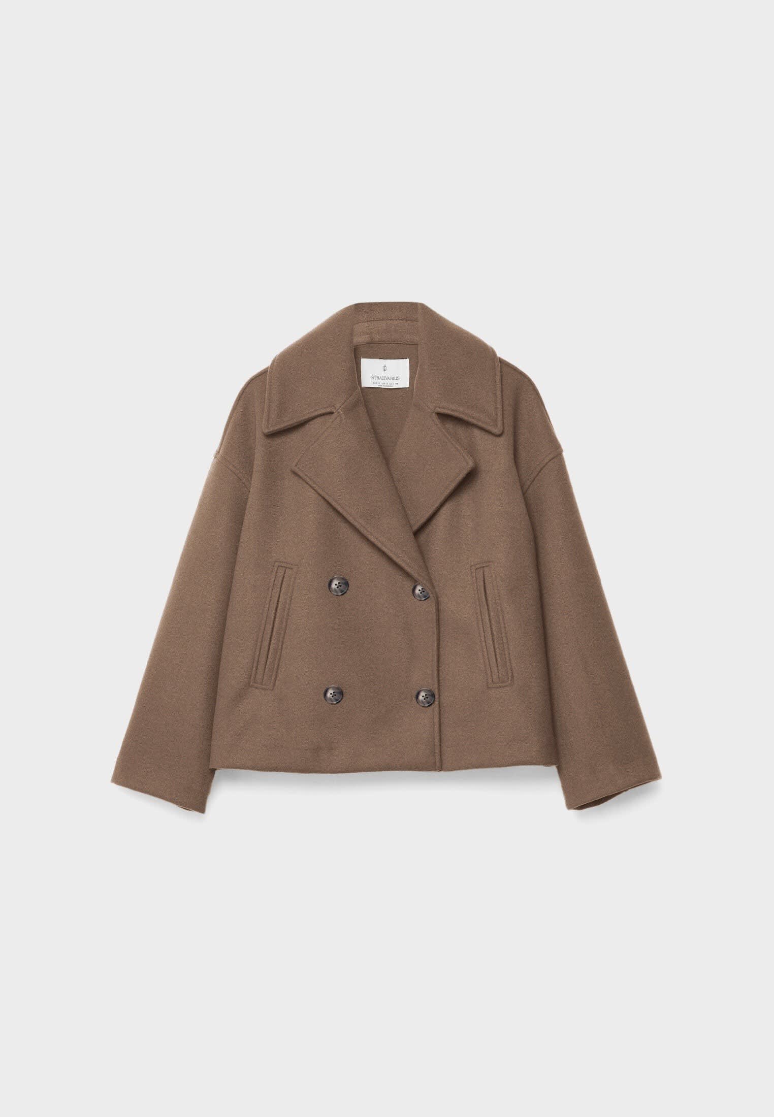 Anais Cropped Double Breasted Jacket