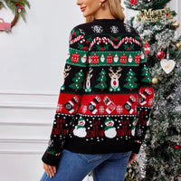 Aroha Christmas Reindeer Knit Cardigan