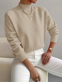 Maeryn Relaxed Mock Neck Sweater
