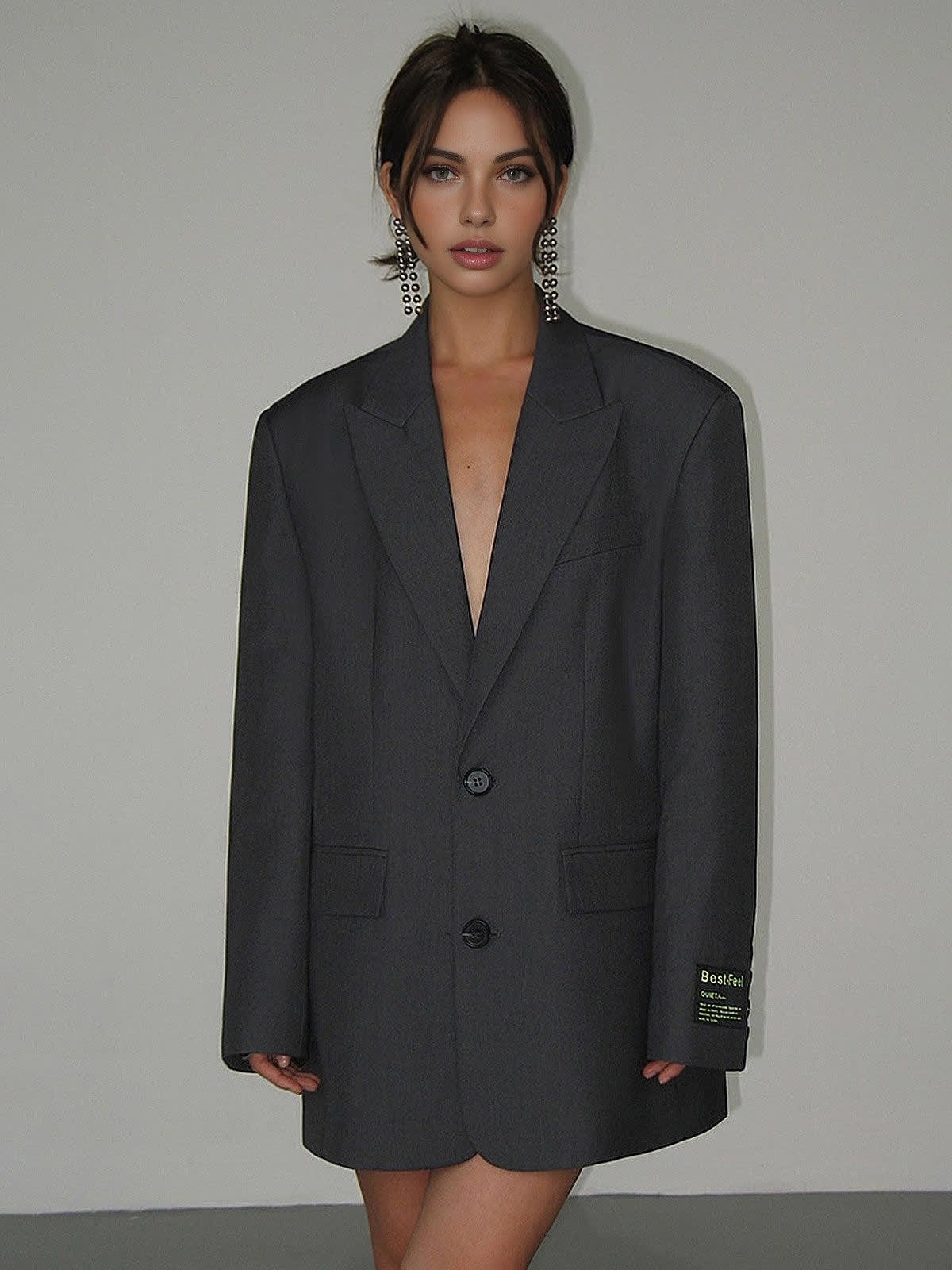 Leni Oversized Notched Lapel Blazer_7