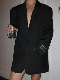 Leni Oversized Notched Lapel Blazer
