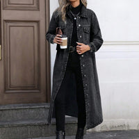 Kiri Longline Denim Coat