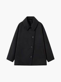 Enid Oversized Wool Blend Coat