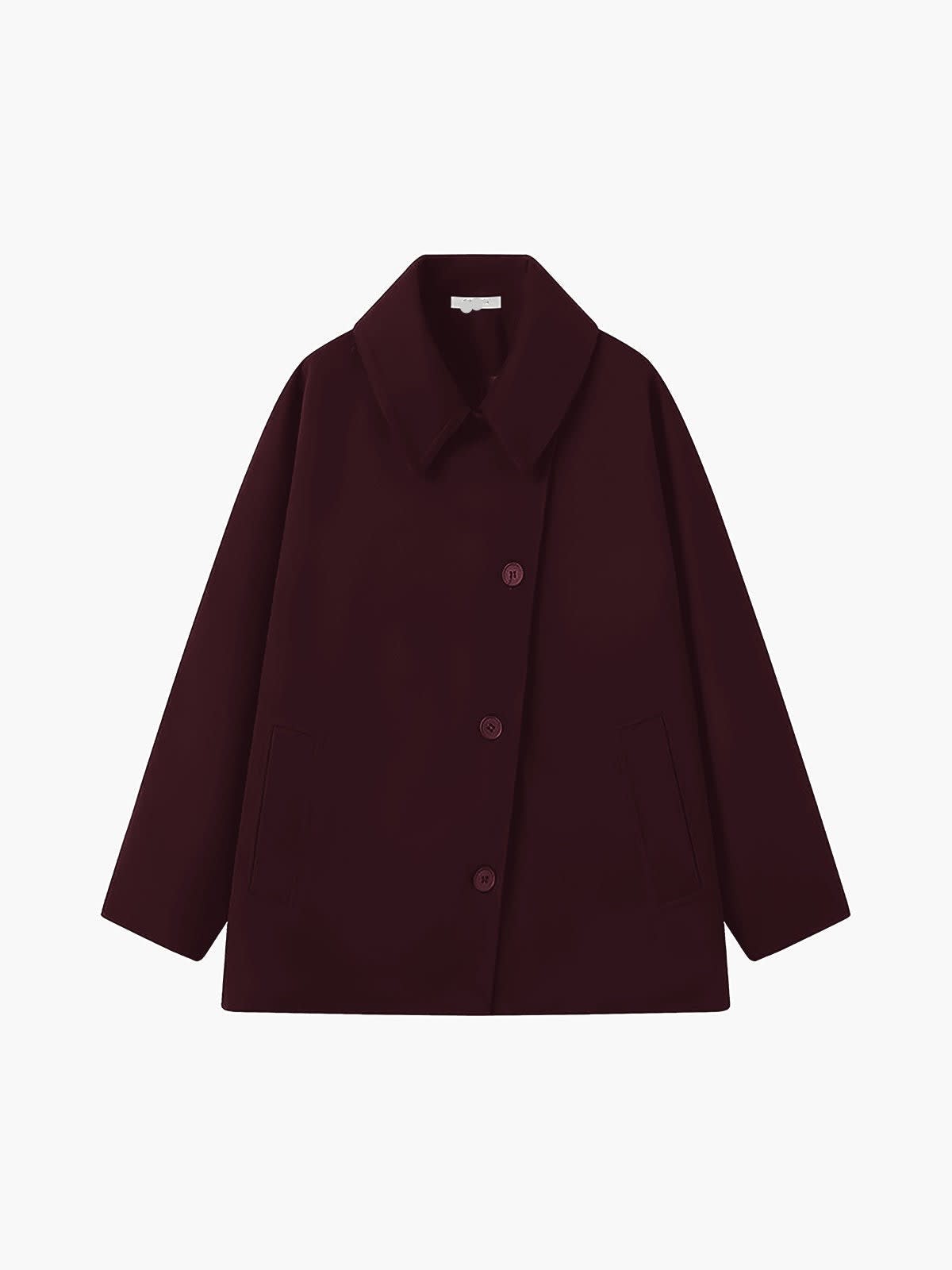 Enid Oversized Wool Blend Coat
