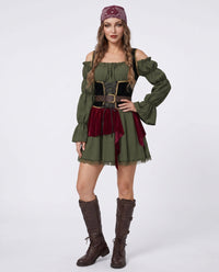 Ursa Corset Pirate Halloween Costume Dress