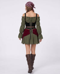 Ursa Corset Pirate Halloween Costume Dress
