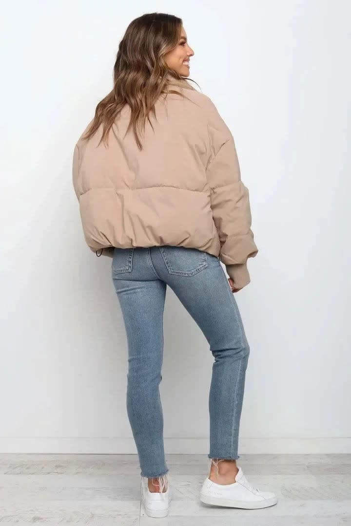 Coretta Oversized Funnel Neck Puffer Jacket_3