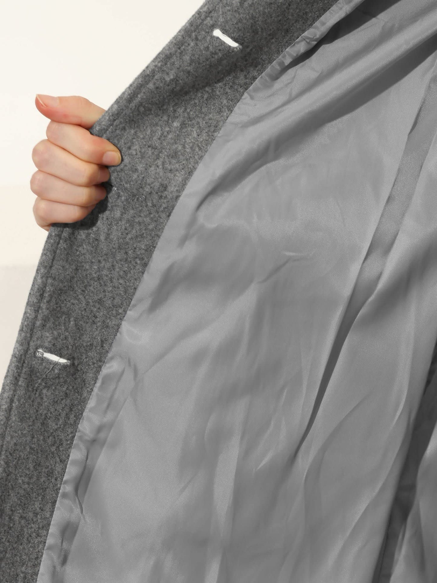 Birdie Wool Blend Single Breasted Trench Coat_7