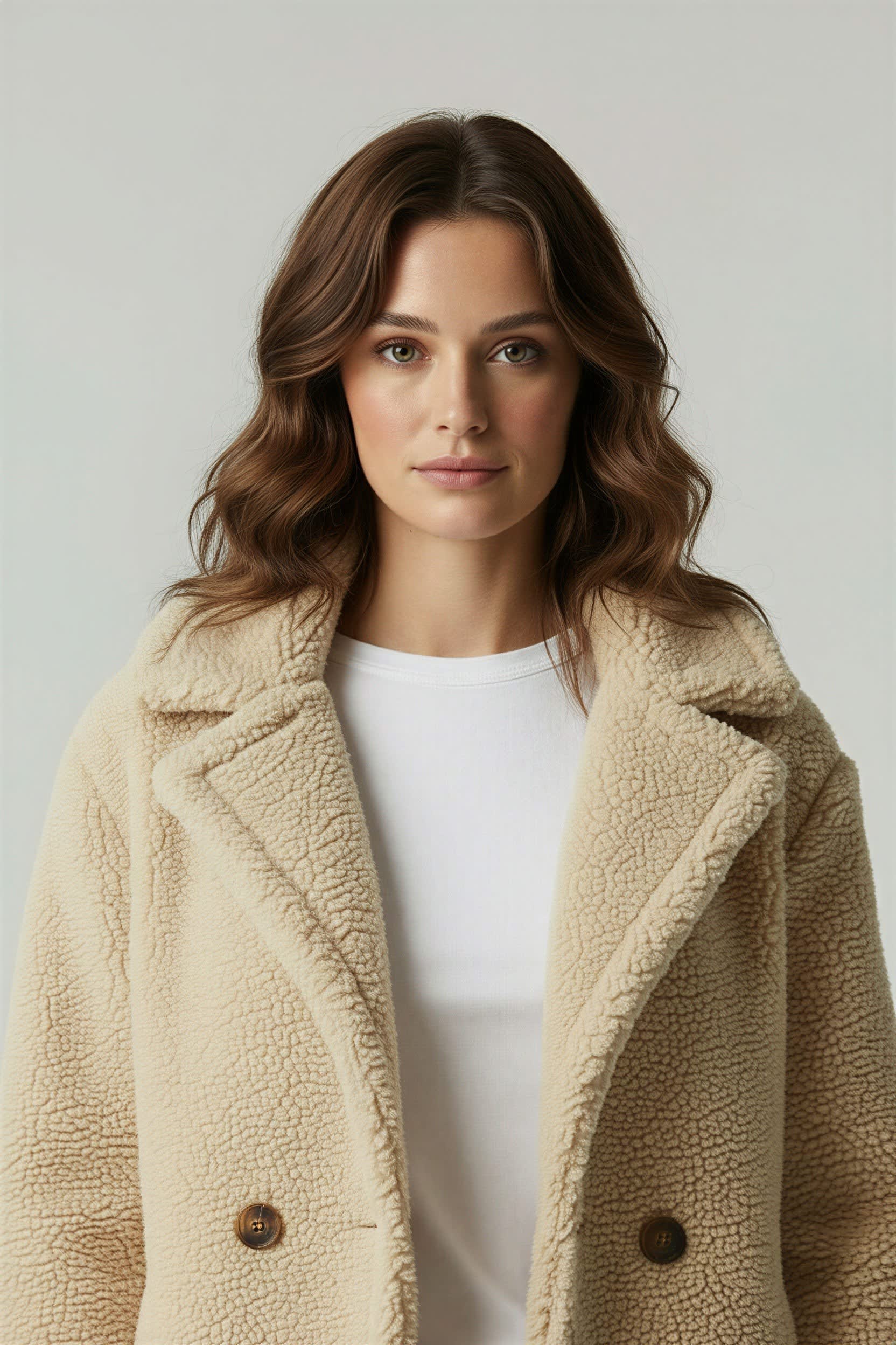 Goldie Oversized Sherpa Teddy Coat