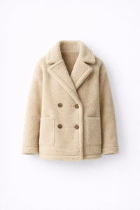 Goldie Oversized Sherpa Teddy Coat