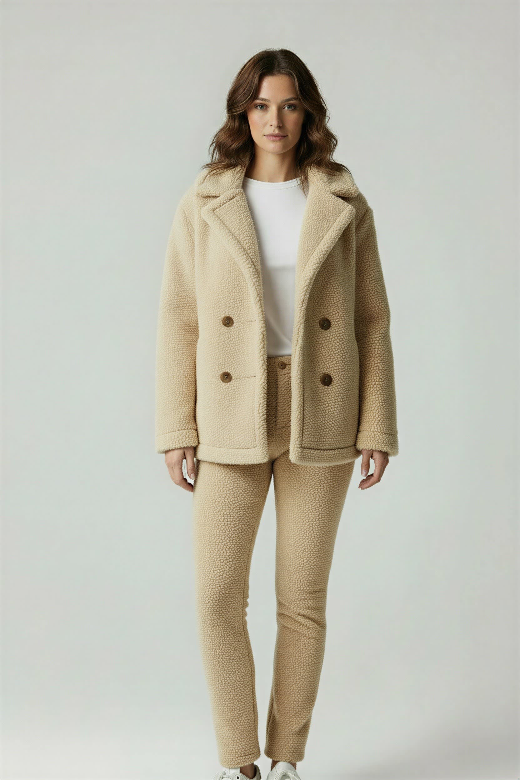 Goldie Oversized Sherpa Teddy Coat