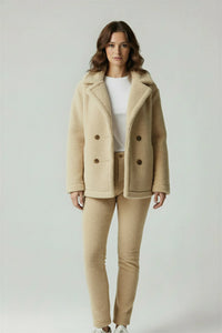 Goldie Oversized Sherpa Teddy Coat