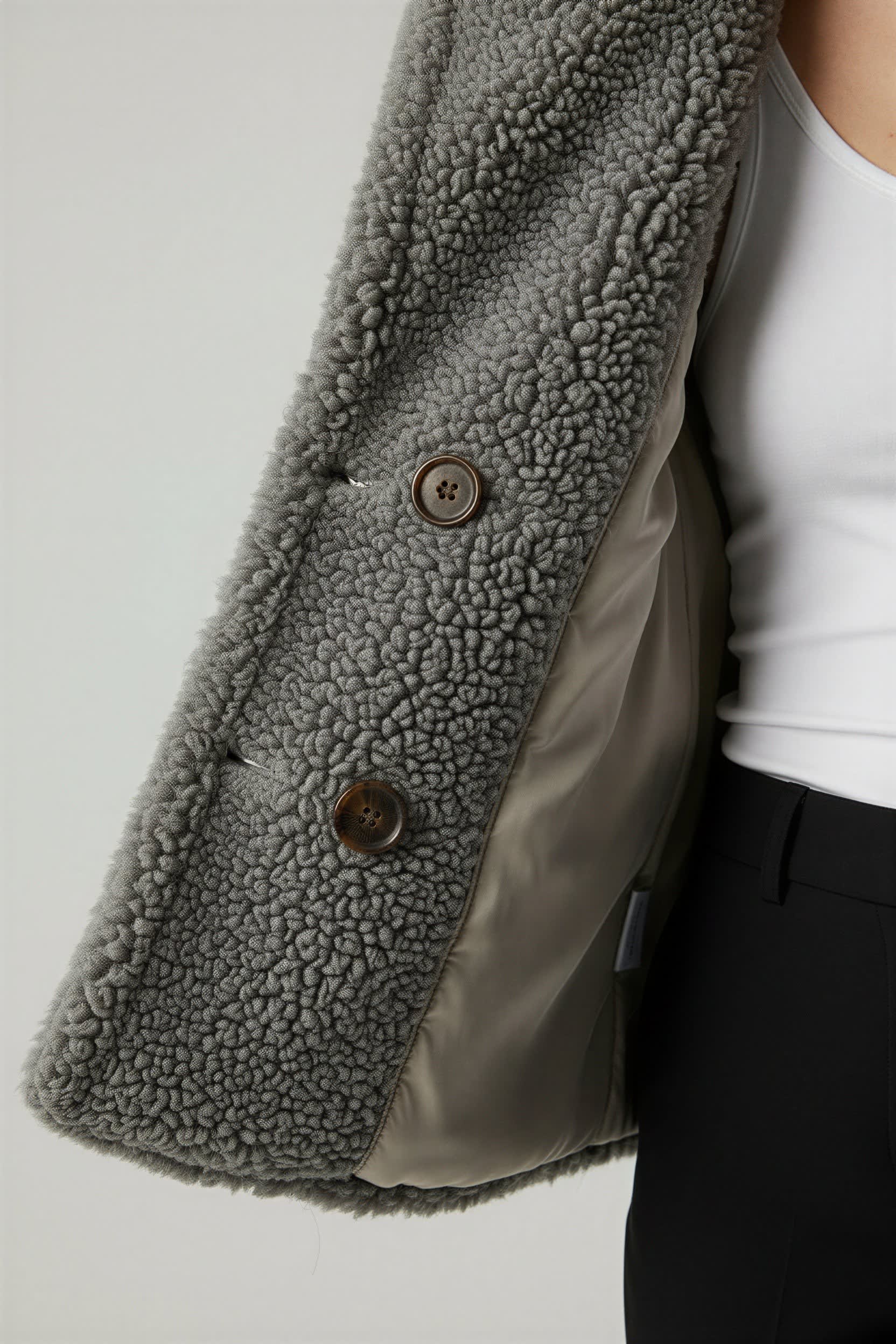 Goldie Oversized Sherpa Teddy Coat