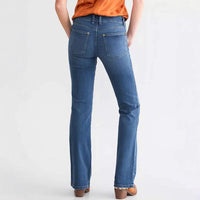Elodie Mid Rise Stretch Bootcut Jeans