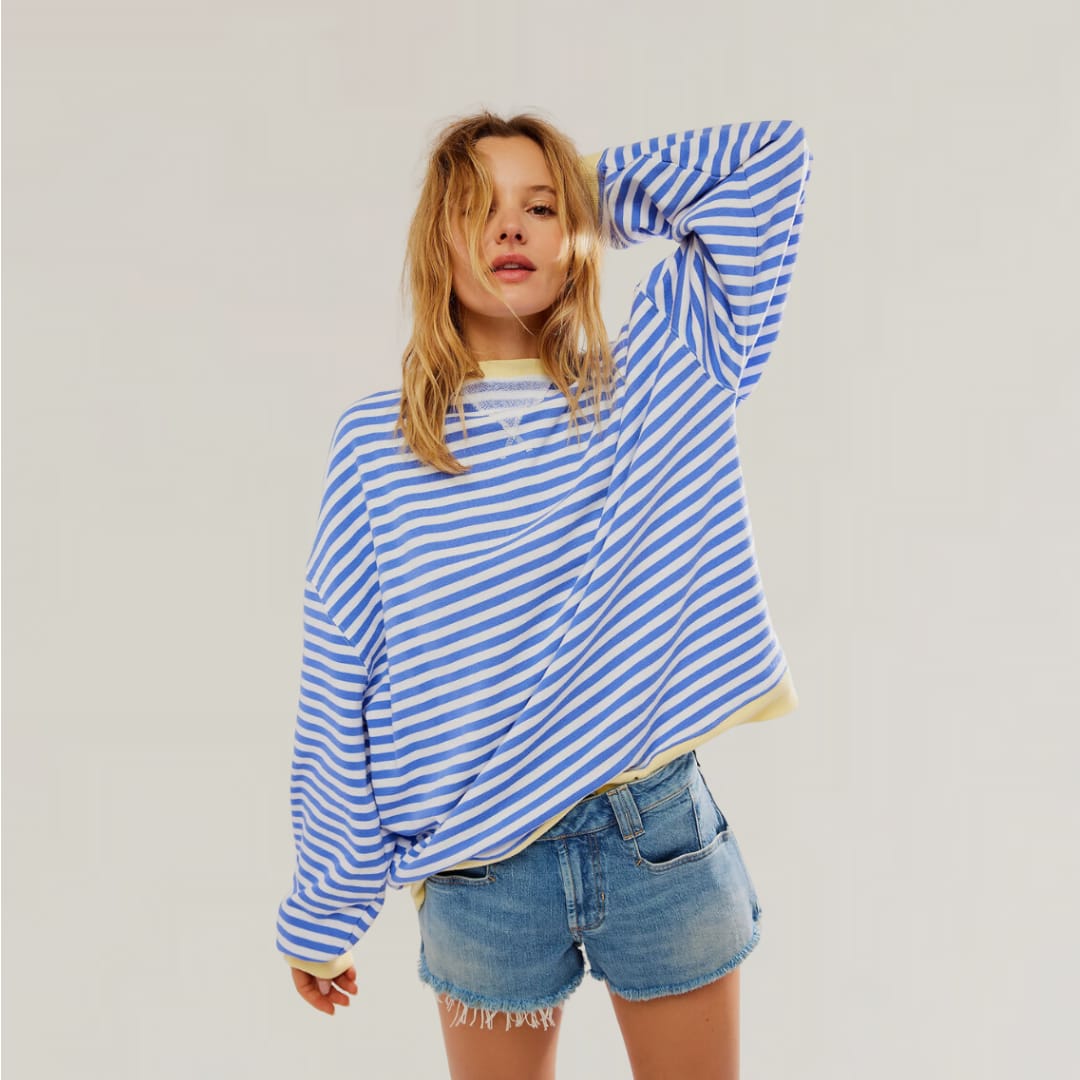 Nara Oversized Striped Sweater