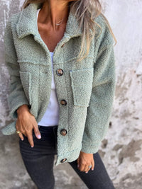 Tahlia Oversized Sherpa Shacket