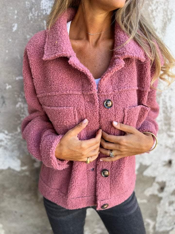 Tahlia Oversized Sherpa Shacket