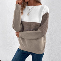 Narelle Color Block Knit Sweater