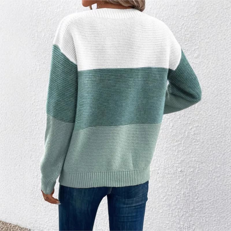 Narelle Color Block Knit Sweater