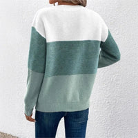 Narelle Color Block Knit Sweater