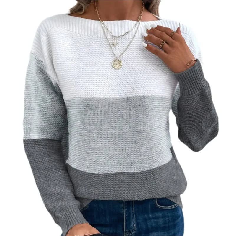 Narelle Color Block Knit Sweater_6