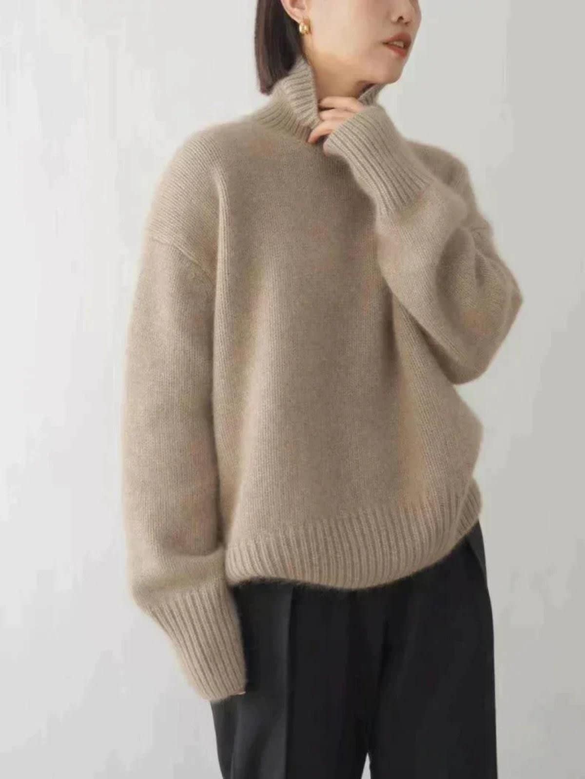 Devi Soft Knit Turtleneck Sweater_6