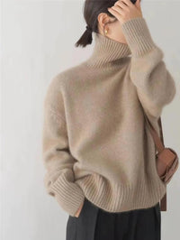Devi Soft Knit Turtleneck Sweater