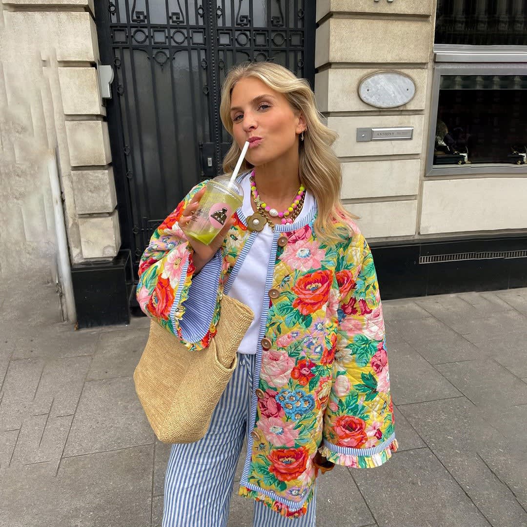 Sunny Floral Quilted Jacket