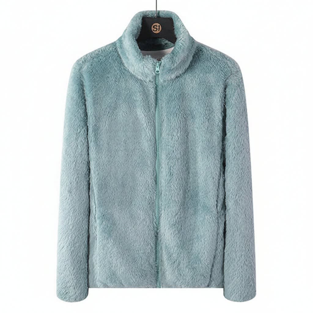 Shelby Teddy Fleece Zip Up Jacket