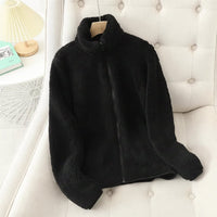 Shelby Teddy Fleece Zip Up Jacket