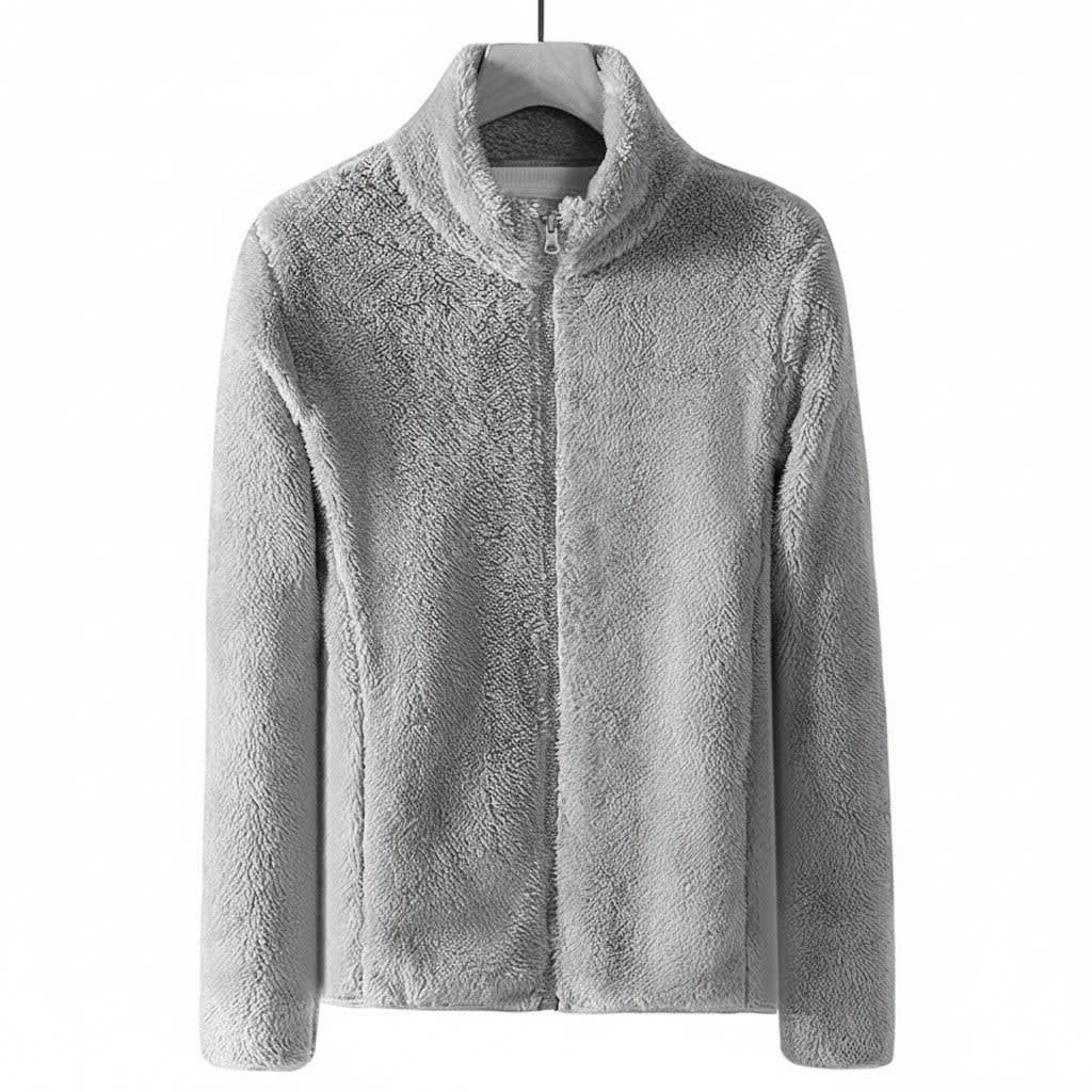 Shelby Teddy Fleece Zip Up Jacket