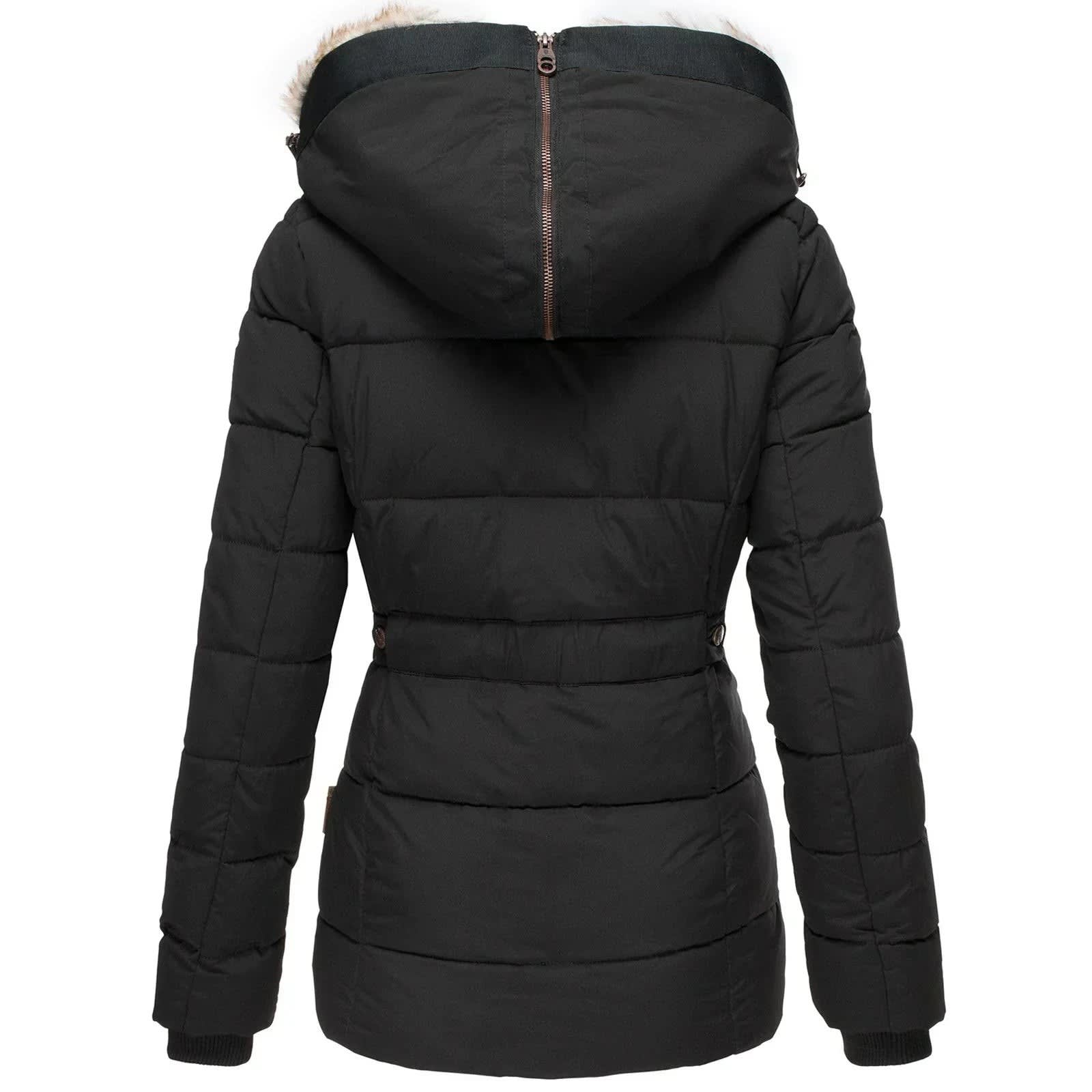 Katriona Faux Fur Hood Puffer Jacket