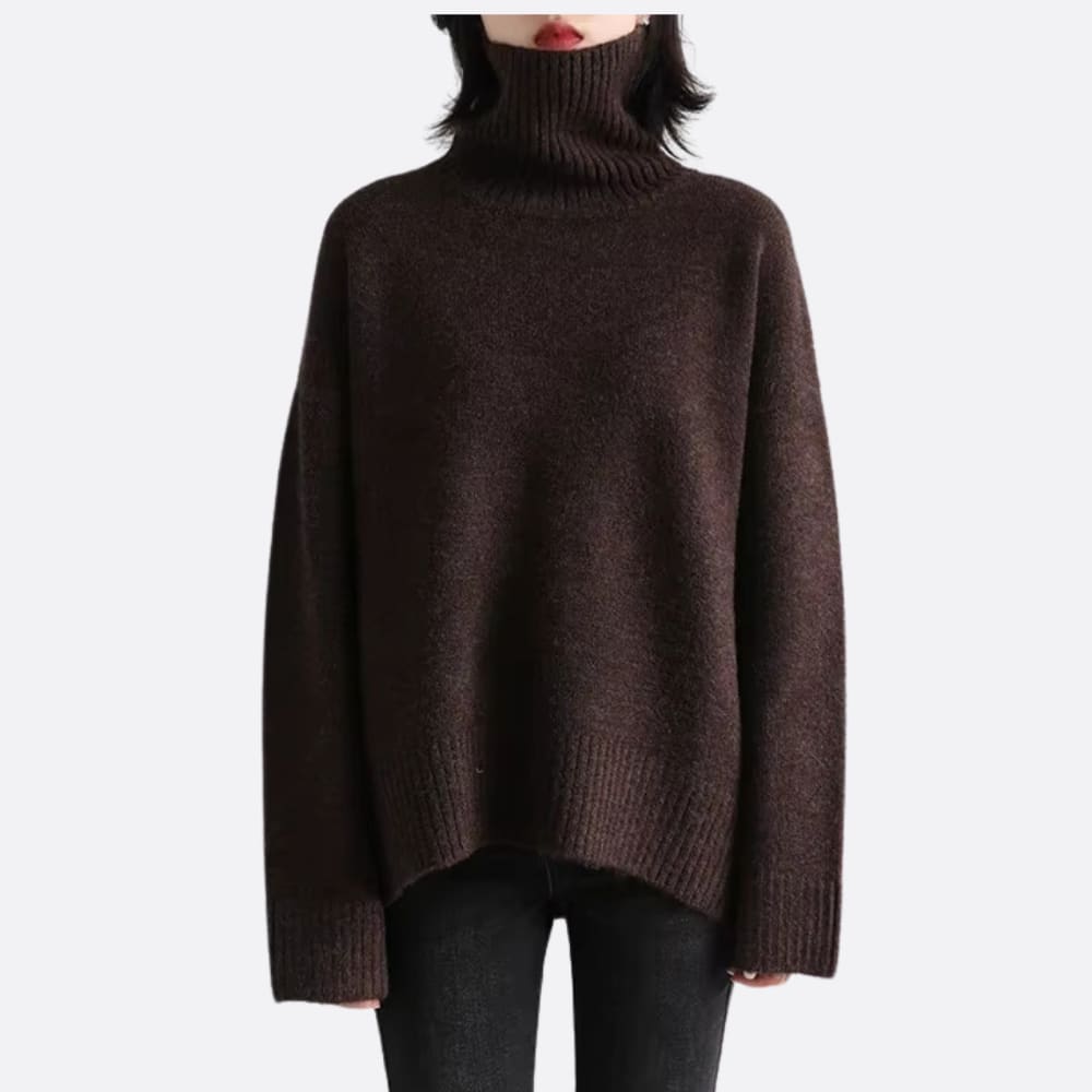 Valla Oversized Turtleneck Sweater