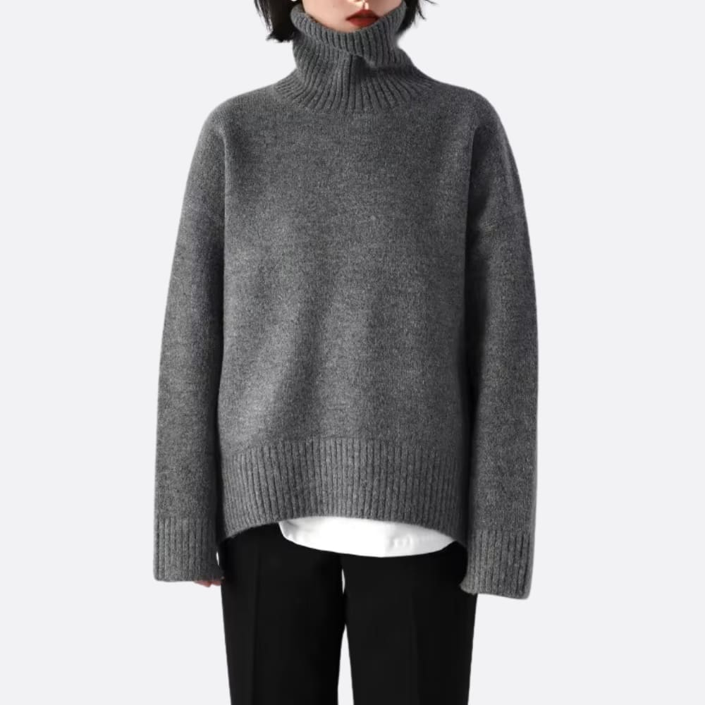 Valla Oversized Turtleneck Sweater_3
