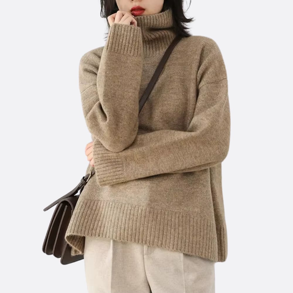 Valla Oversized Turtleneck Sweater