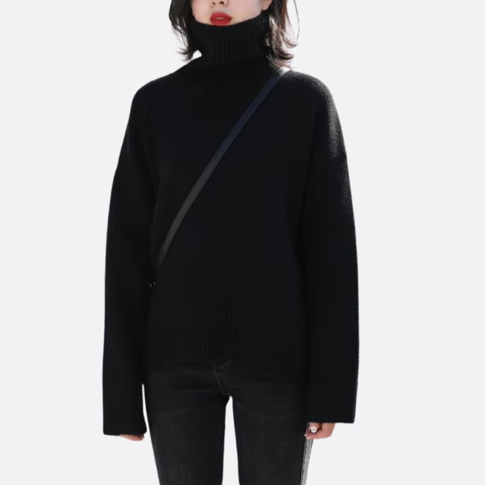 Valla Oversized Turtleneck Sweater_5