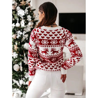 Allira Fair Isle Christmas Knit Sweater