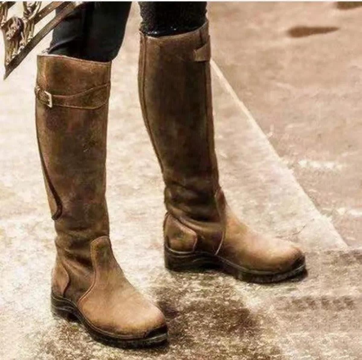 Darcy Waterproof Leather Riding Boots_4