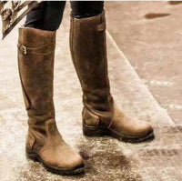 Darcy Waterproof Leather Riding Boots