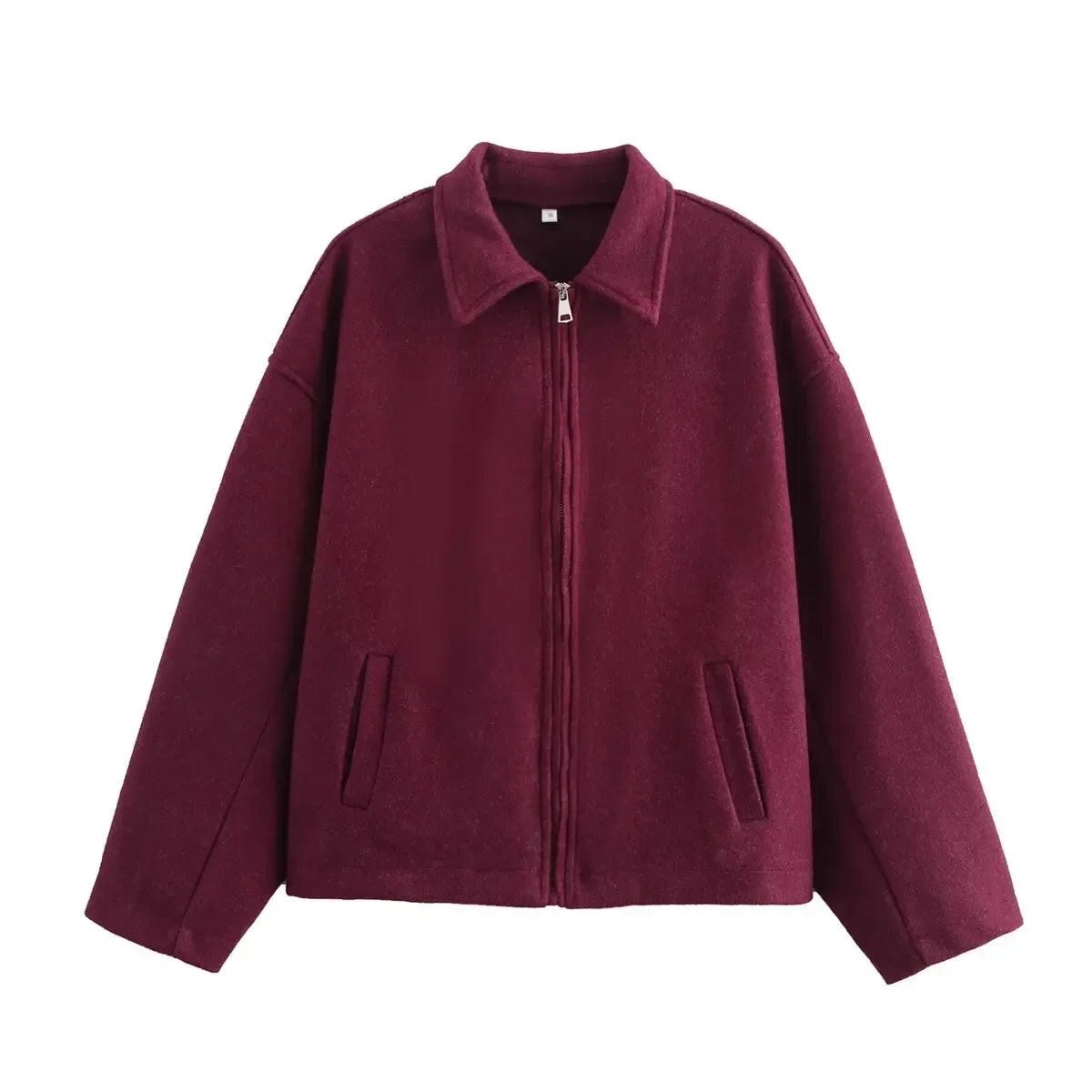 Indira Wool Blend Cropped Jacket_7