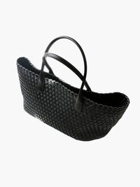 Nola Woven Leather Tote Bag