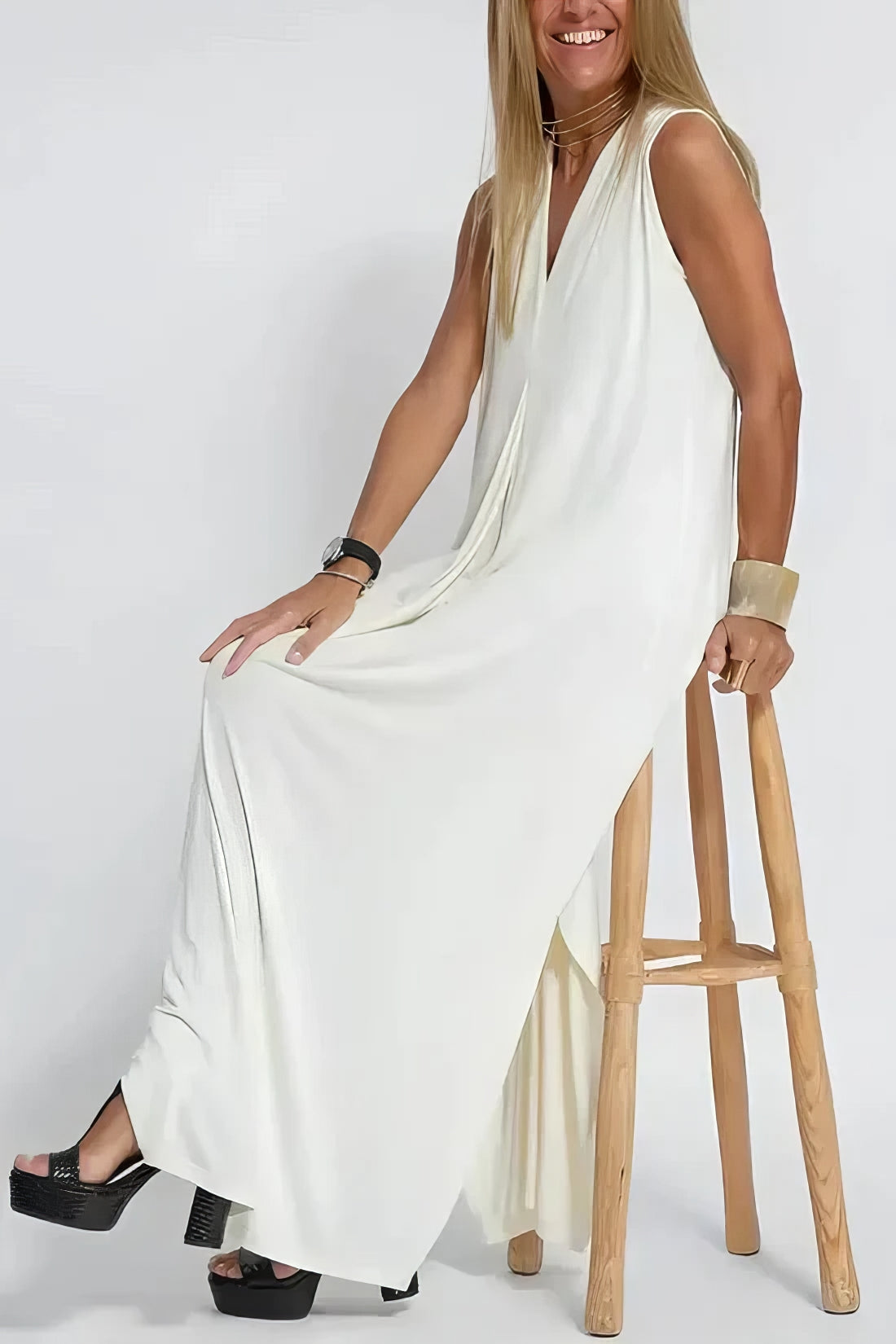 Elsie Maxi Floral Flowing Dress